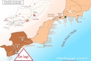 Vị trí dự án khu nghỉ dưỡng De Lagi