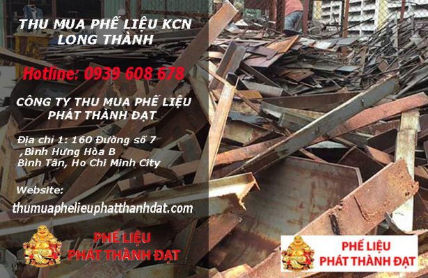 THU MUA PHẾ LIỆU KCN LONG THÀNH