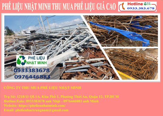 Dịch vụ Thu Mua Phế Liệu Giá Cao uy tín chuyên nghiệp