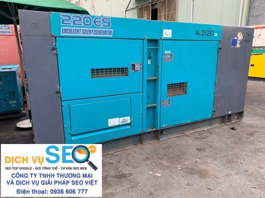 Máy Phát Điện Võ Gia: Máy phát điện 100KVA 3 Pha