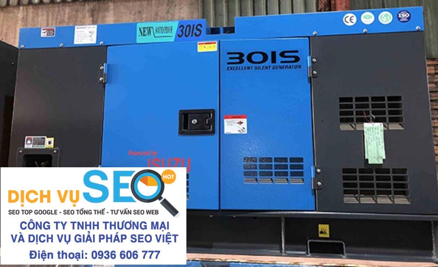 Máy Phát Điện Võ Gia: Máy phát điện 30KVA 3 Pha